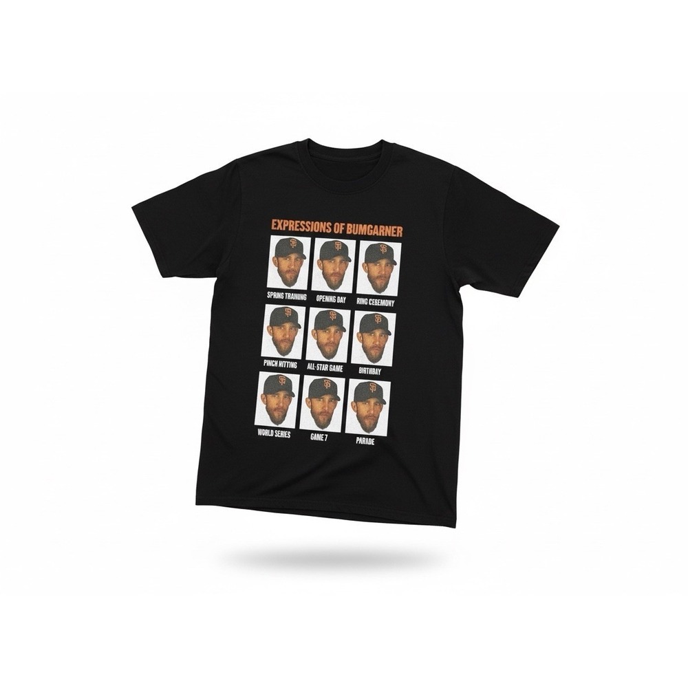 SF Giants Expressions Of Bumgarner MLB Stadium Giveaway Unisex XL (runs Small)